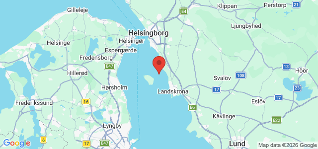 Kort over Åleboda-revet