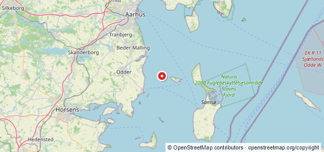 Kort over Søløven