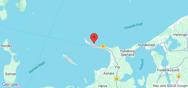 Kort over Havnebyen Sjl. Odde