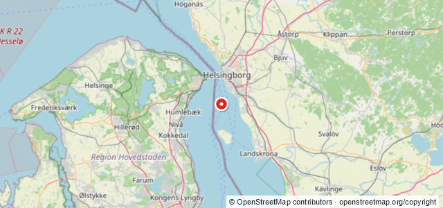 Kort over M7 bøjen
