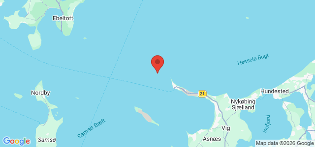 Kort over Drejø M/S