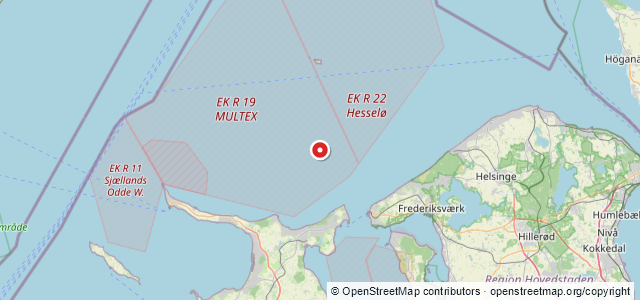 Kort over Lynæs H 654