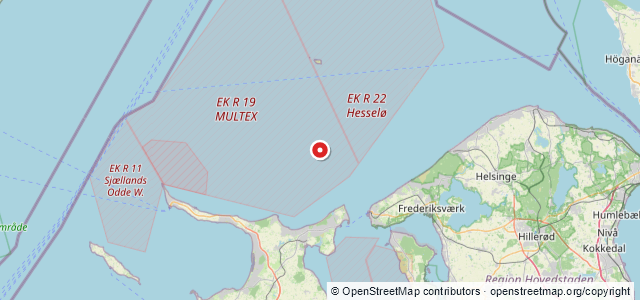 Kort over Lynæs H 654
