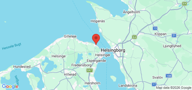 Kort over Ålsgårde