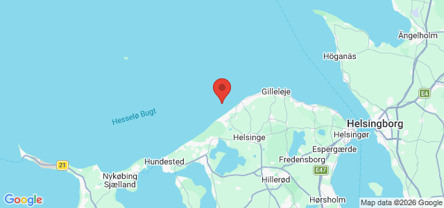 Kort over Karoline af Haderslev