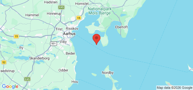 Kort over Undervandshindring