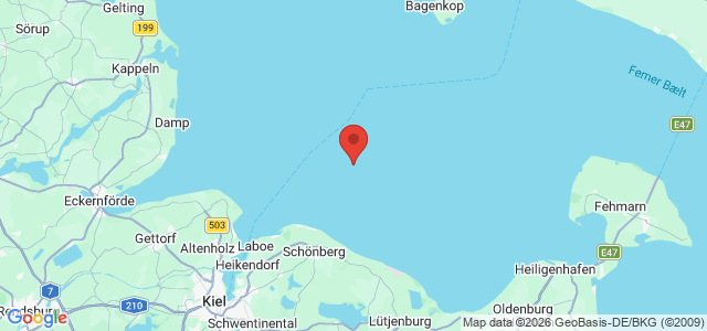 Kort over Hanau S/S