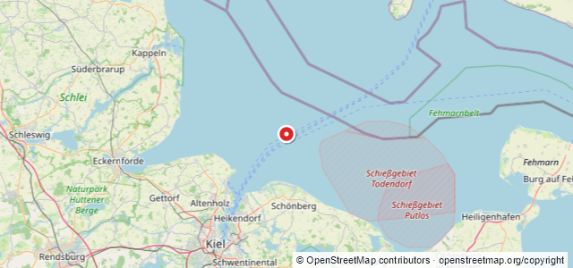 Kort over Interburg
