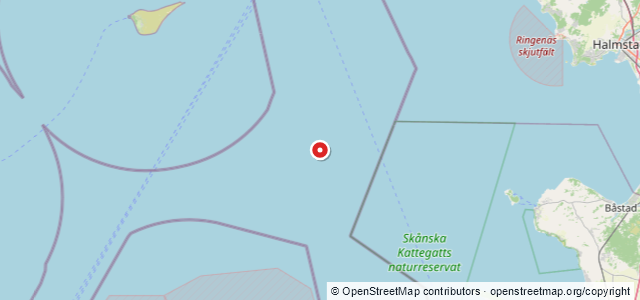 Kort over Nordstjernen KE 36