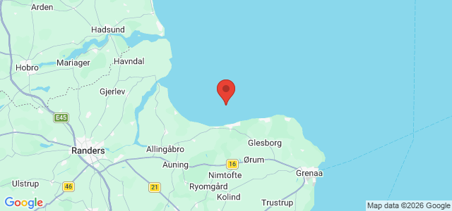 Kort over Ubåd