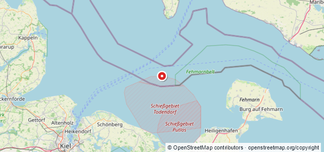 Kort over Stenrev