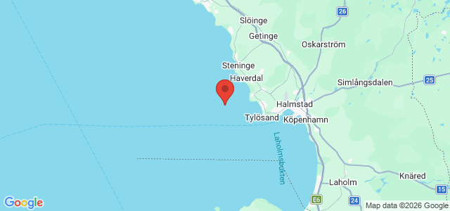 Kort over Tøk M/S
