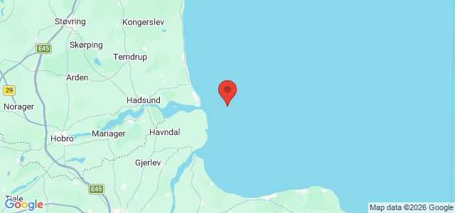 Kort over Nordstjernen M/S