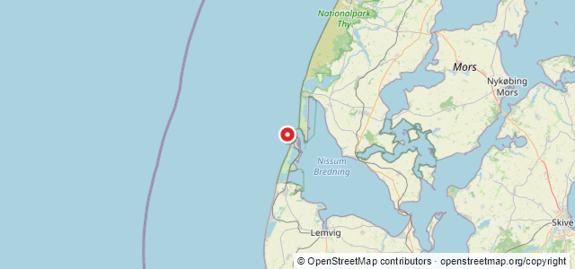 Kort over The Northsea
