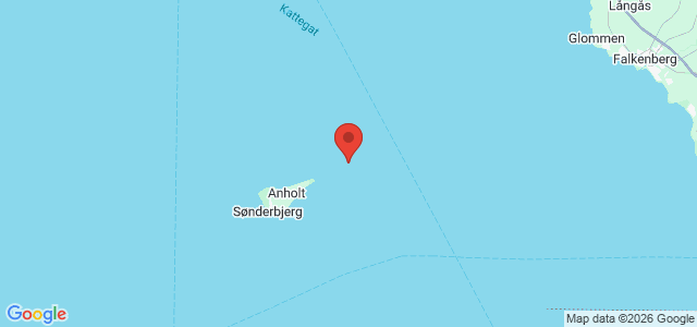 Kort over Ukendt, Anholt