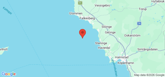 Kort over Trawlhold/Vrag