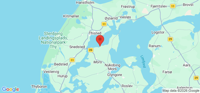 Kort over Hanklit