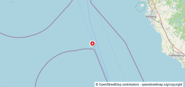 Kort over Kosmos M/S