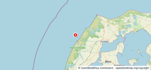 Kort over Louise H 1027 T af Newcastle