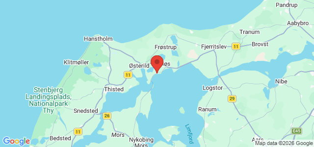 Kort over Amtofte Havn