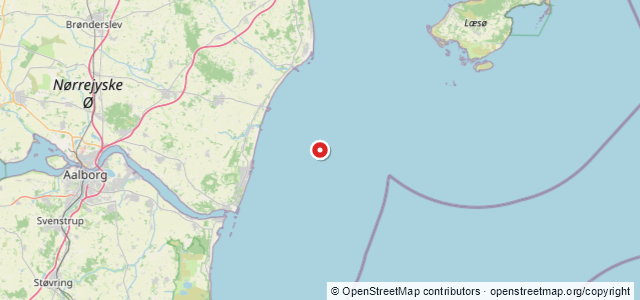 Kort over Kattegat FN 124