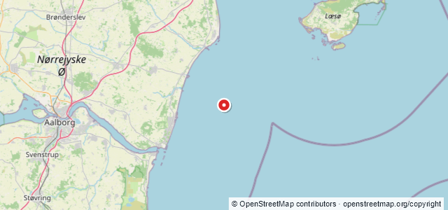 Kort over Kattegat FN 124