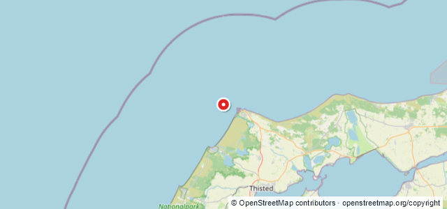 Kort over Havboen T155