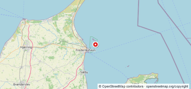 Kort over Koraller "Syd Rev 1"