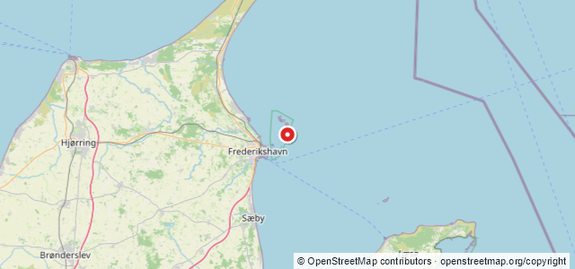Kort over Koraller "Syd Rev 1"