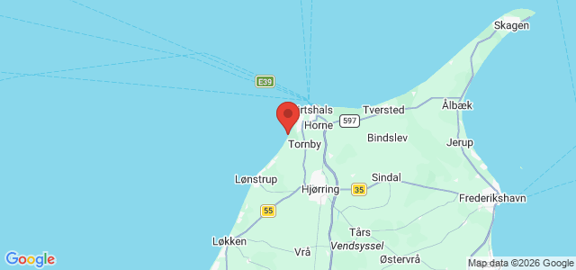 Kort over Ankre