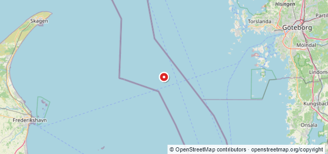 Kort over Syrenen FN 58