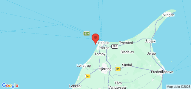 Kort over Tyrs Grund, Tornby stenrev