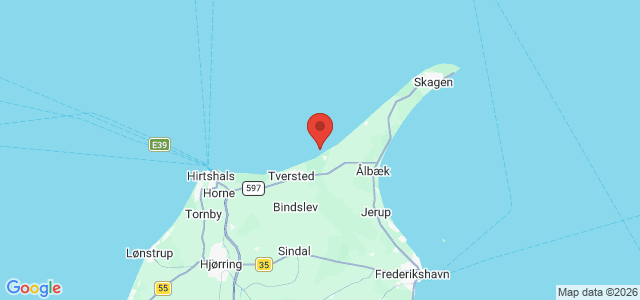 Kort over Tversted, 2 fv vraget