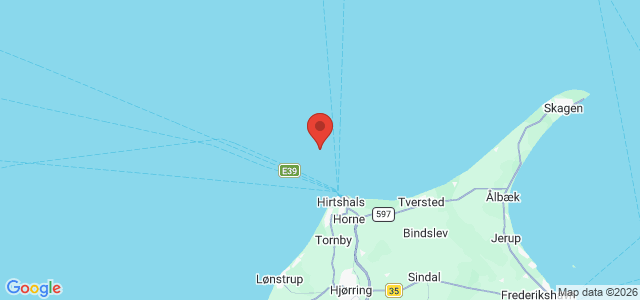Kort over Koraller, Hirtshals