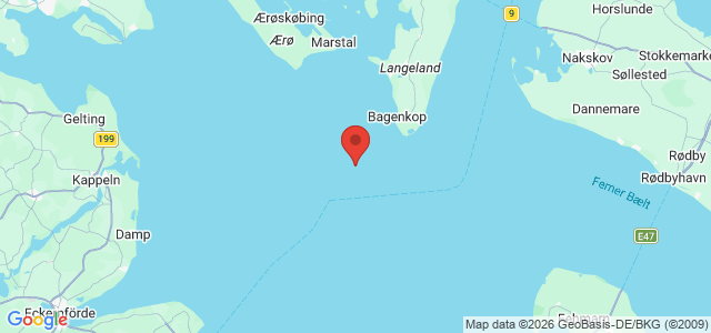 Kort over Fiskekutter