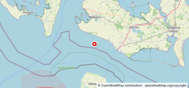 Kort over Sweden M/S