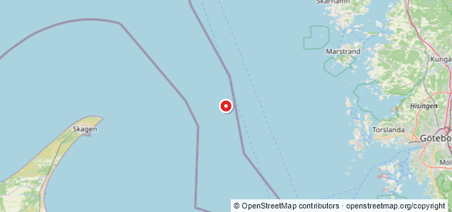Kort over Trawlhold/vrag