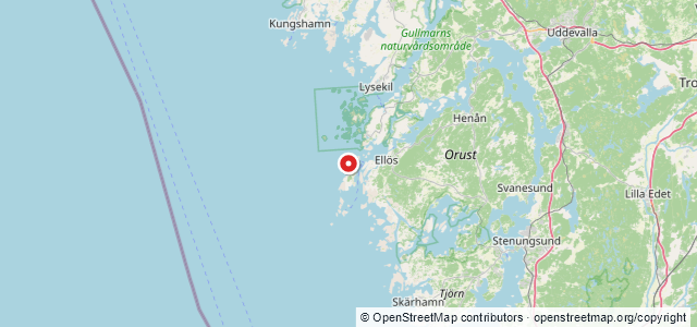 Kort over Höttan