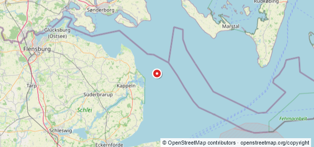 Kort over Danix af Esbjerg