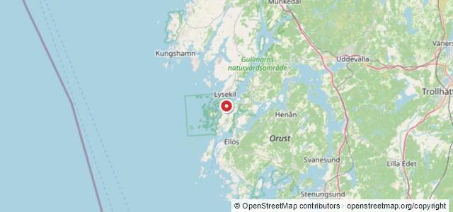 Kort over Blåbergsholmen, Fiskeböcksk