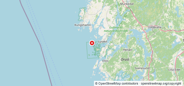 Kort over Trillingarna, Lysekil