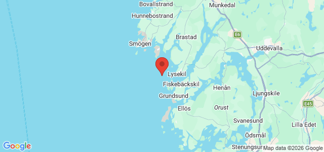 Kort over Göven, Lysekil