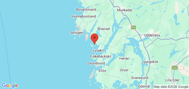 Kort over Höghöjen, Lysekil