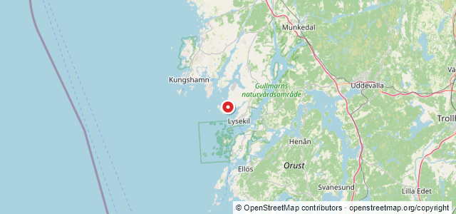 Kort over Höghöjen, Lysekil