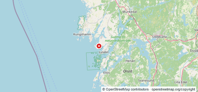 Kort over Höghöjen, Lysekil