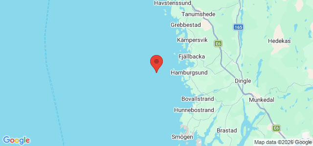 Kort over Vöderöarna - Skålholmen