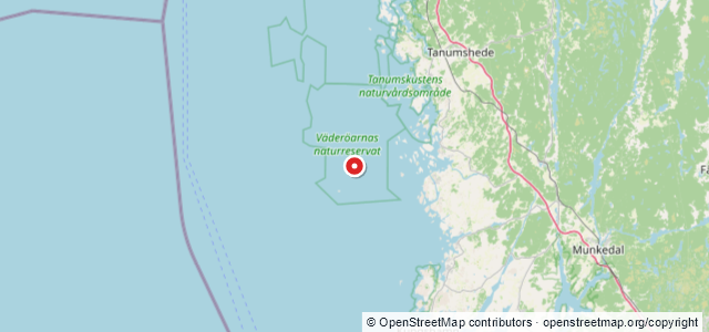 Kort over Vöderöarne- Storö
