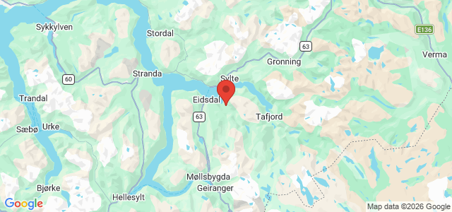 Kort over Færøerne, Tjørnuvk