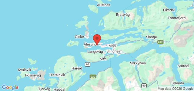 Kort over Statsraad Riddervold