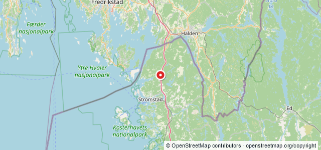Kort over Guba, Strömstad